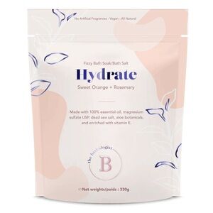 The Bathologist Hydrate Sweet Orange + Rosemary Fizzy Bath Soak
